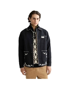 Куртка Embroidered Blend Worker, черный Scotch&soda