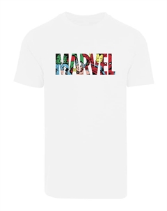 Футболка Marvel Avengers Logo, белый F4nt4stic