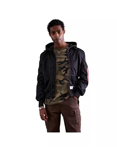 Мужская куртка L-2B с капюшоном Gen II, черный Alpha industries