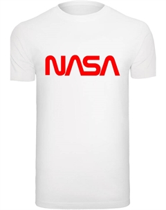 Футболка NASA Modern Logo White, белый F4nt4stic