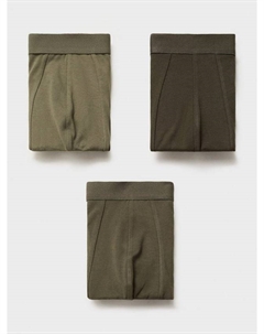 Боксеры из хлопковой смеси, Pack of 3 Mango