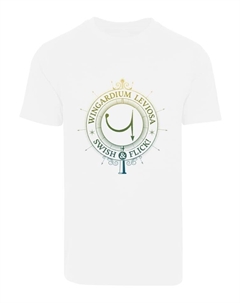 Футболка Harry Potter Wingardium Leviosa, белый F4nt4stic