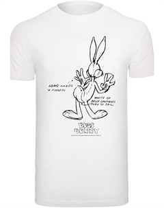 Футболка Looney Tunes Bugs Bunny White Belly, белый F4nt4stic