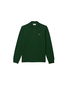Поло, зеленый Lacoste