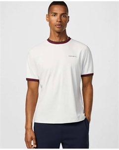 Мужская футболка клуб с воротником и классической посадкой, белый Hackett