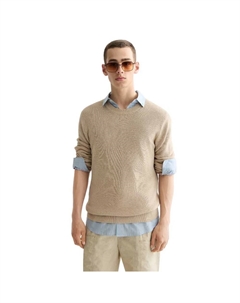 Свитер Linnen Blend, бежевый Scotch&soda