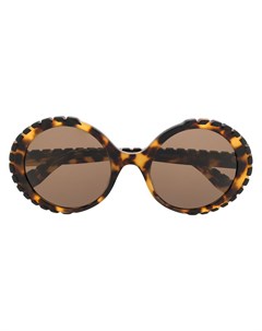 Солнцезащитные очки в оправе черепаховой расцветки Vivienne westwood