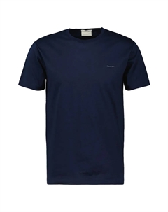 Футболка с коротким рукавом Mercerized, синий Gant