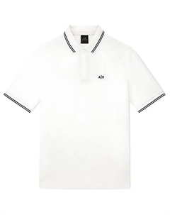 Поло с коротким рукавом XM001287_AF17321, белый Armani exchange