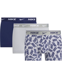 Боксеры Eday Cotton Stretch 3 units, синий Nike