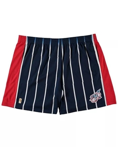 Мужские шорты Houston Rockets Big Tall Hardwood Classics Team Swingman от Mitchell Ness в синем цвете Mitchell and ness