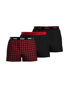 Боксеры Woven, красный Hugo