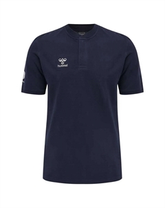 Поло с коротким рукавом Move Grid, синий Hummel