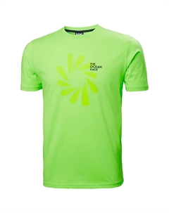 Футболка с коротким рукавом The ocean race, зеленый Helly hansen
