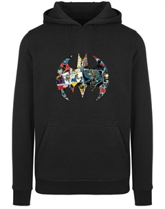 Толстовка Hoodie DC Comics Batman Comic Book Logo, черный F4nt4stic