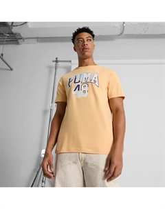 Мужская футболка House Of Graphics, оранжевый Puma