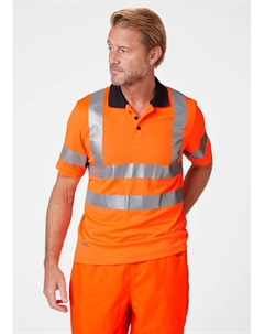 Поло Polo, оранжевый Helly hansen
