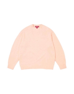 Свитер Brushed Mohair Sweater 'Light Pink' Supreme