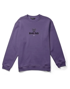 Толстовка River rats, фиолетовый Salty crew