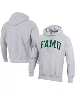 Мужская серая толстовка с капюшоном Florida A&M Rattlers Tall Arch Pullover Hoodie Champion