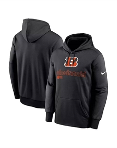 Мужская черная толстовка с капюшоном Cincinnati Bengals Big Tall Performance Pullover Hoodie Nike