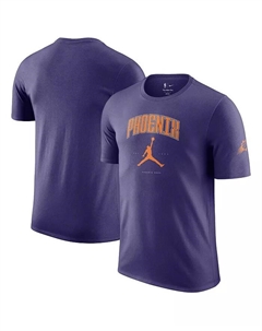 Мужская и женская футболка Phoenix Suns Essential Cities в фиолетовом цвете Jordan