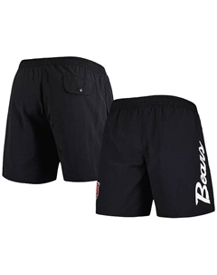 Мужские черные шорты Chicago Bears Team Essentials из нейлона Mitchell and ness