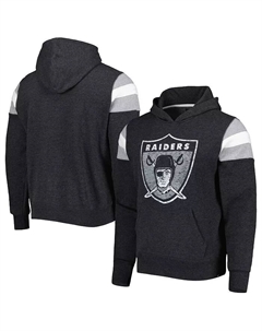 Мужская черная толстовка с капюшоном Las Vegas Raiders Legacy Premier Nico Pullover Hoodie '47 brand