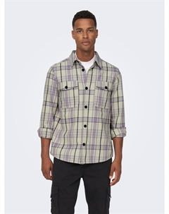 Рубашка, фиолетовый Only