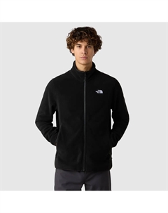 Мужская флисовая кофта Glacier с застежкой-молнией, черный The north face