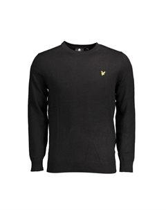 Черный хлопковый свитер Lyle & scott