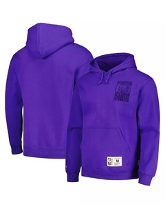 Мужская тоновая толстовка с капюшоном Hardwood Classics Purple Phoenix Suns Mitchell and ness