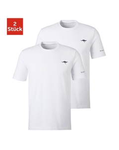 Футболка Kurzarm, цвет 2x weiß Kangaroos