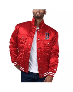 Мужская куртка-бомбер с полной застежкой на молнию Boston Red Sox Silver Tab Satin Levi's®