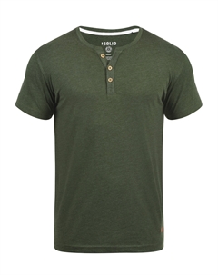 Футболка Rundhals, зеленый Solid