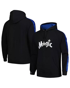 Мужская черная толстовка с капюшоном Orlando Magic Hardwood Classics Nights реглан Mitchell and ness