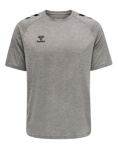 Футболка S/S Hmlcore Xk Core Poly S/S, серый меланж Hummel
