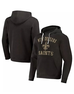 Мужская худи из коллекции NFL x Darius Rucker с эффектом поношенности — New Orleans Saints Coaches Pullover Hoodie Fanatics