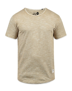 Футболка Rundhals, натуральный Solid