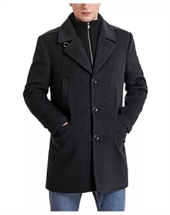 Мужское шерстяное пальто Steven с нагрудником для прогулок Bgsd