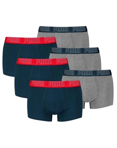 Мужские боксеры, упаковка из 6 шт., облегающие Puma