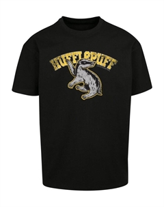 Футболка Harry Potter Hufflepuff Sport Emblem, черный F4nt4stic