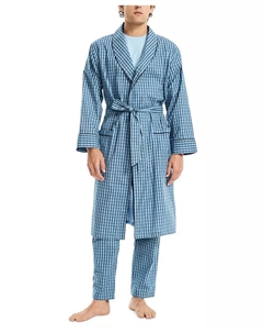 Мужской пледовый халат Nautica