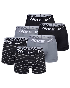Мужские трусы-боксеры, комплект из 6 шт., эластичные, Dri-Fit Micro Nike