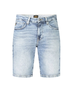 Синие хлопковые шорты, синий Hugo boss