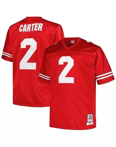 Мужская футболка Big and Tall Legacy Cris Cardinal Scarlet Ohio State Buckeyes Mitchell and ness