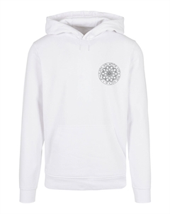 Пуловер Basic Hoodie Darts Board Dartscheibe, белый F4nt4stic