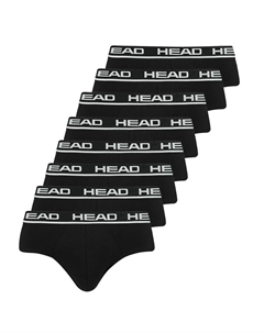 Комплект из 8 трусов-боксеров, мужские базовые трусы-слипы Head