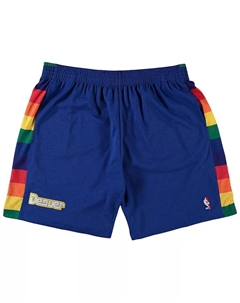 Мужские шорты Mitchell Ness Royal Denver Nuggets Big Tall Hardwood Classics Team Swingman Mitchell and ness