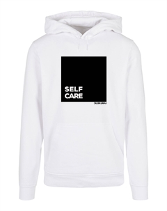 Пуловер Basic Hoodie SELF CARE HOODIE, белый F4nt4stic